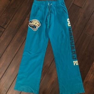 Jacksonville Jaguars PINK VS sweats size small